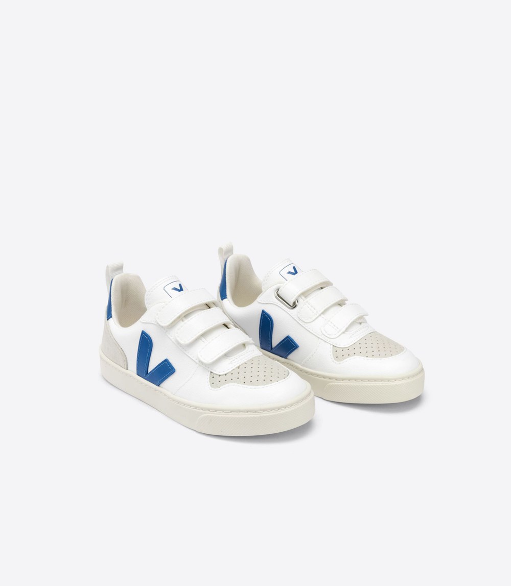 Veja Sneakers Barn - V-10 Velcro Cwl - Vita - 249685-UTD